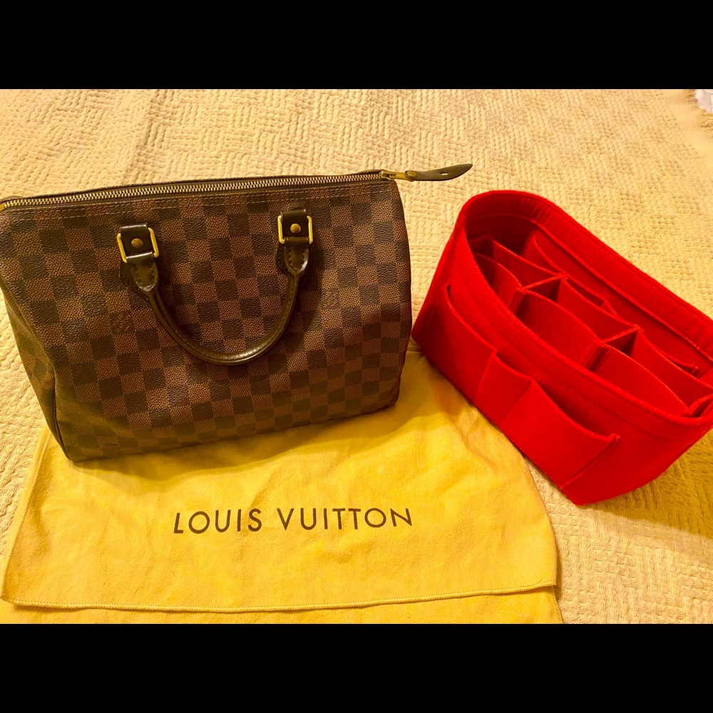 Louis Vuitton Speedy 30 Damier Ebene